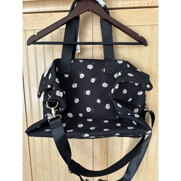 Alice + Olivia x Stacey Bendet Weekender Duffel Bag Carry-On Daisy Print Travel - Picture 4 of 4